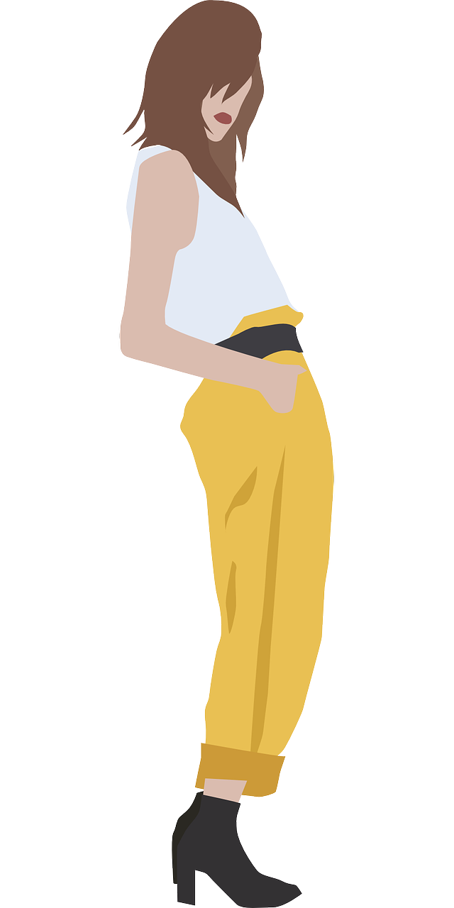 žlté nohavice